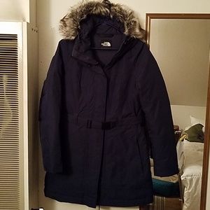 Women's North Face parka